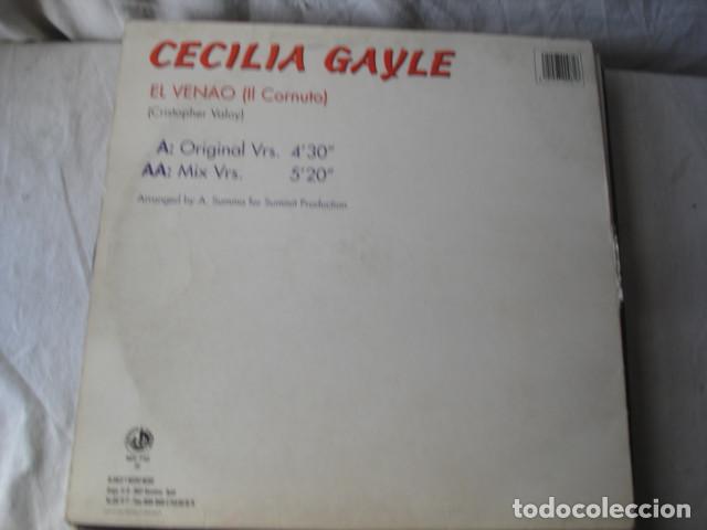 Discos de vinilo: Cecilia Gayle El Venao (Il Cornuto) - Foto 2