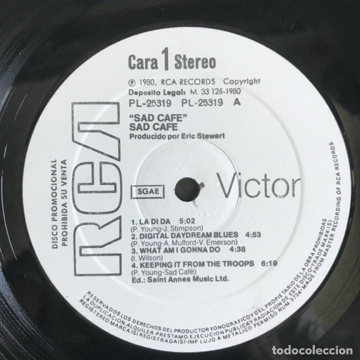 Discos de vinilo: Sad Caf&eacute; Sad Caf&eacute; 1980 PROMO - Foto 5