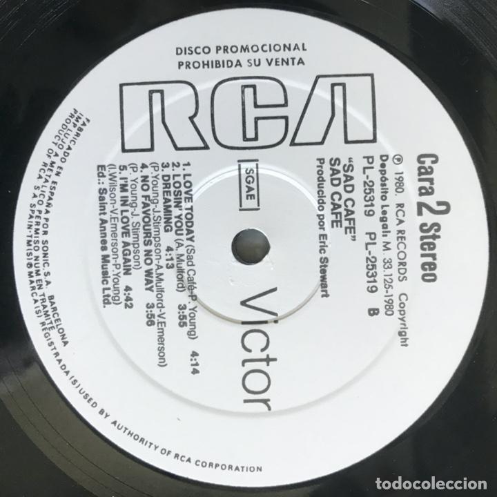 Discos de vinilo: Sad Caf&eacute; Sad Caf&eacute; 1980 PROMO - Foto 6