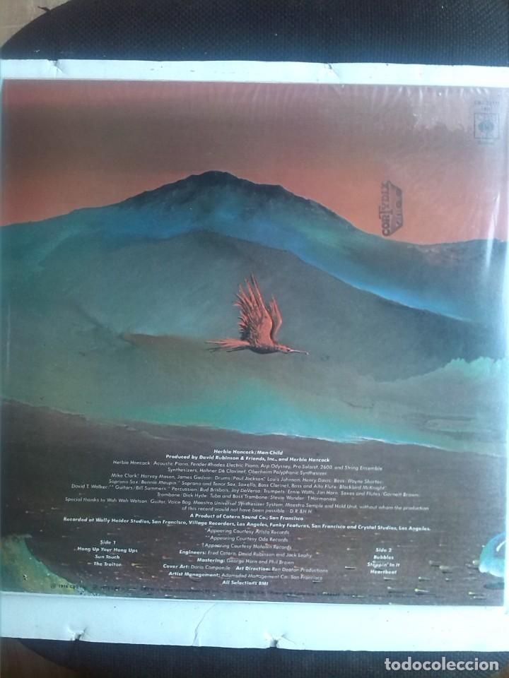 Discos de vinilo: HERBE HANCOCK - MAN - CHILD - Foto 2