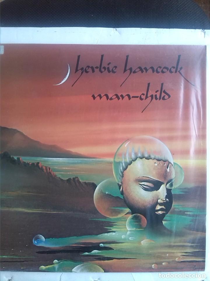Discos de vinilo: HERBE HANCOCK - MAN - CHILD - Foto 1