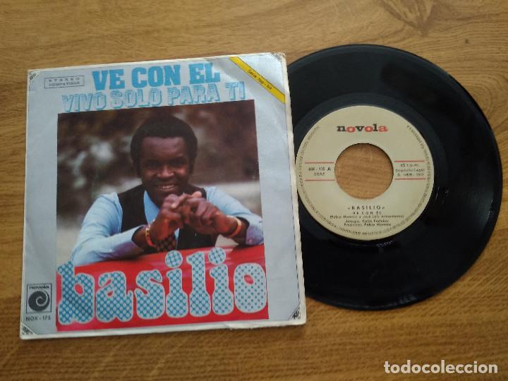 Discos de vinilo: BASILIO / VE CON &Eacute;L VIVO S&Oacute;LO PARA T&Iacute; - Foto 1