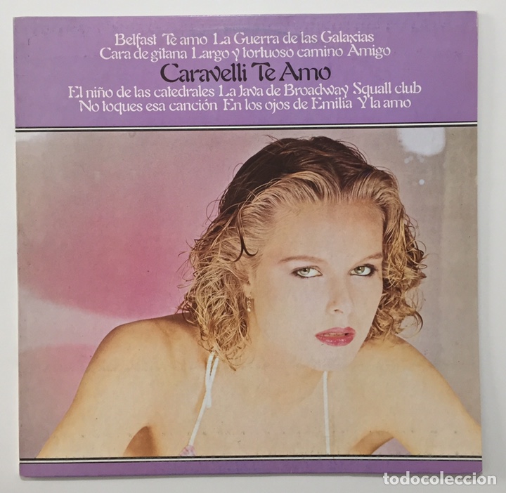 Discos de vinilo: LP CARAVELLI TE AMO - EPIC, Espa&ntilde;a 1978 - Foto 1