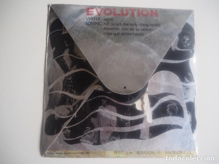Discos de vinilo: EVOLUTION Single Water + 1 4003-B (1970) PROMOCIONAL Vampires PROGRESIVO - Foto 2