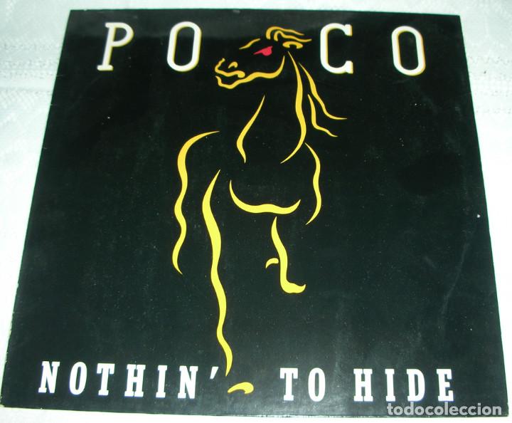 Discos de vinilo: Poco &ndash; Nothin To Hide - MAXISINGLE 1989 - Foto 1