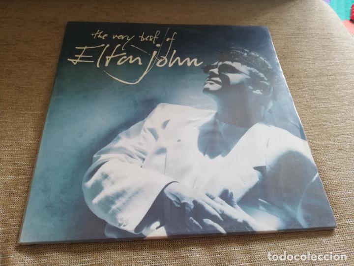 Discos de vinilo: The best of Elton John-2 lp espa&ntilde;a