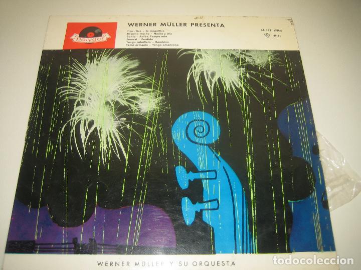 Discos de vinilo: WERNER MULLER - ED. ESPA&Ntilde;OLA 1968 - Foto 1