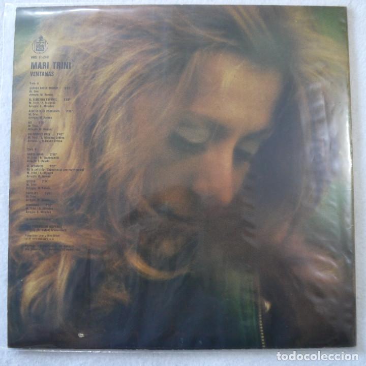 Discos de vinilo: MARI TRINI - VENTANAS - LP 1973 - Foto 2