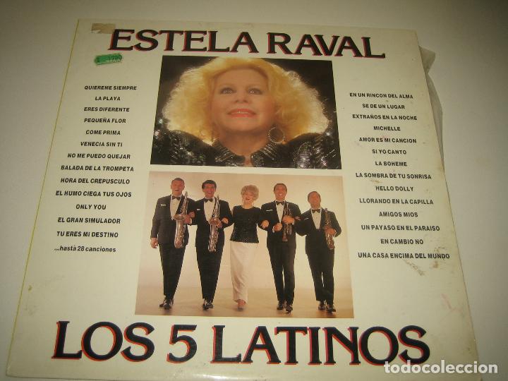 Discos de vinilo: LOS CINCO LATINOS - DISCO DOBLE 1991 - Foto 1