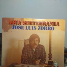 Discos de vinilo: LP JOSE LUIS ZORRO : AGUA SUBTERRANEA