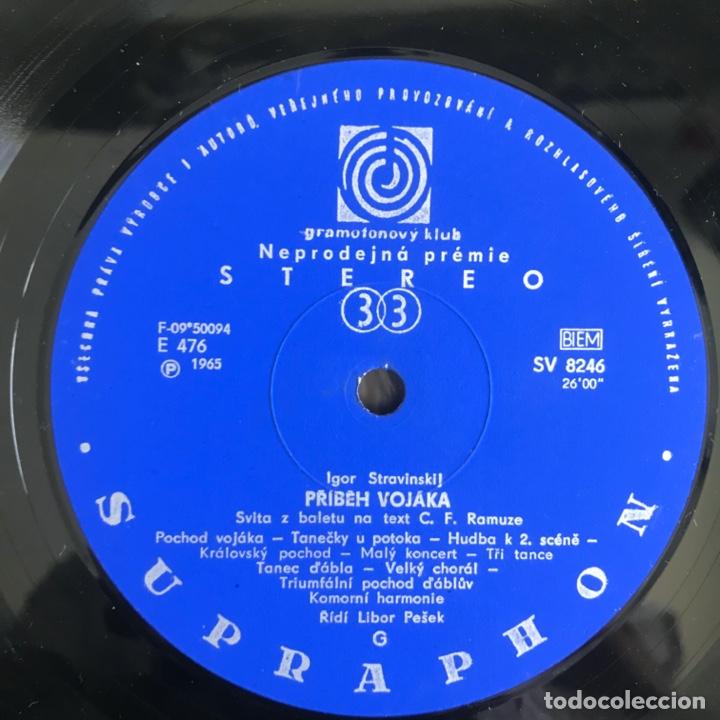 Discos de vinilo: Igor Stravinsky Svatba Voj&aacute;ka - Foto 3
