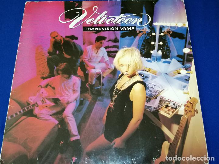 Discos de vinilo: TRANSVISION VAMP (VELVETEEN) - Foto 2