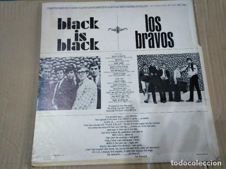 Discos de vinilo: LOS BRAVOS - BLACK IS BLACK - USA 1966 - Foto 2