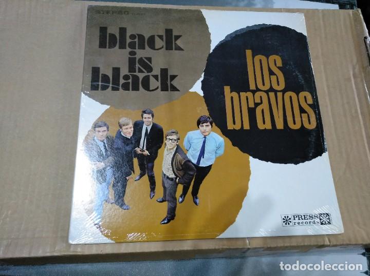 LOS outlet BRAVOS LP, Vinyl BLACK IS BLACK