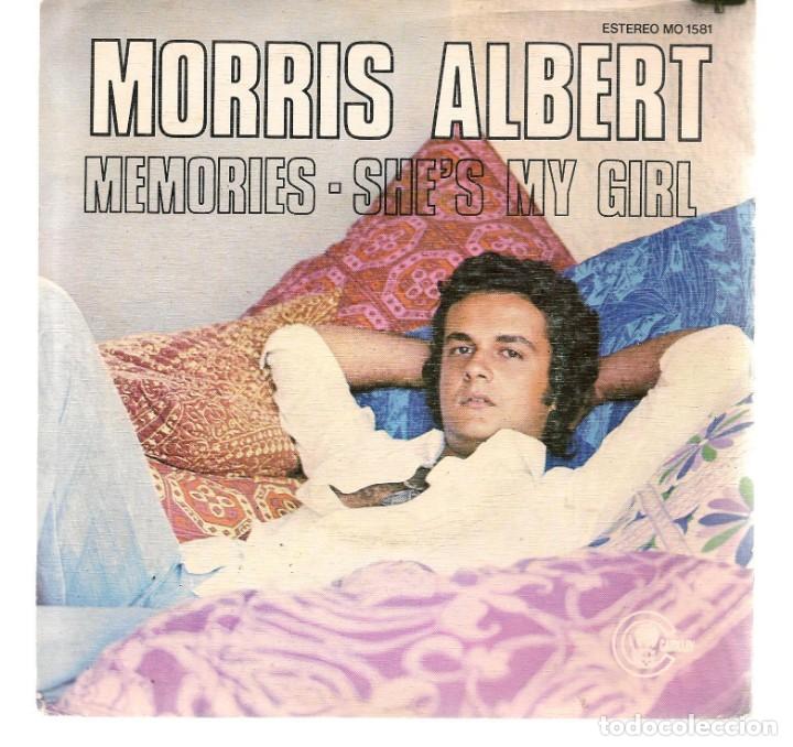 Discos de vinilo: SINGLES/. MORRIS ALBERT. MEMORIES. (P/B72)C/1 - Foto 1
