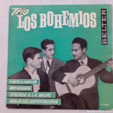Discos de vinilo: TRIO LOS BOHEMIOS. CANTO A HUELVA. BELTER 51.047. 1964. FUNDA VG++. DISCO VG++.. Lote 202788582