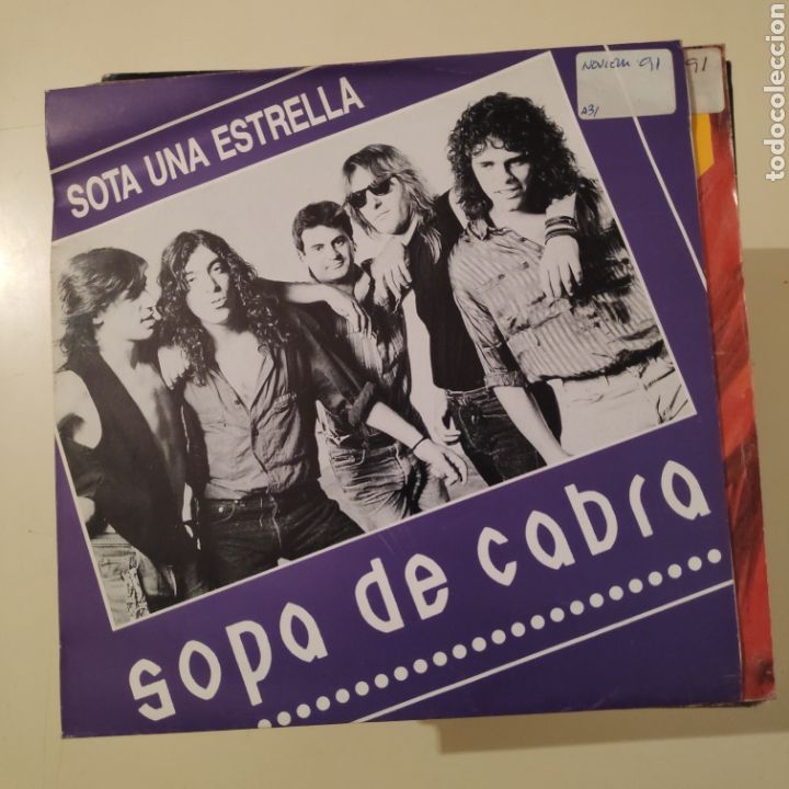 Discos de vinilo: NT SOPA DE CABRA - SOTA UNA ESTRELLA - Foto 1