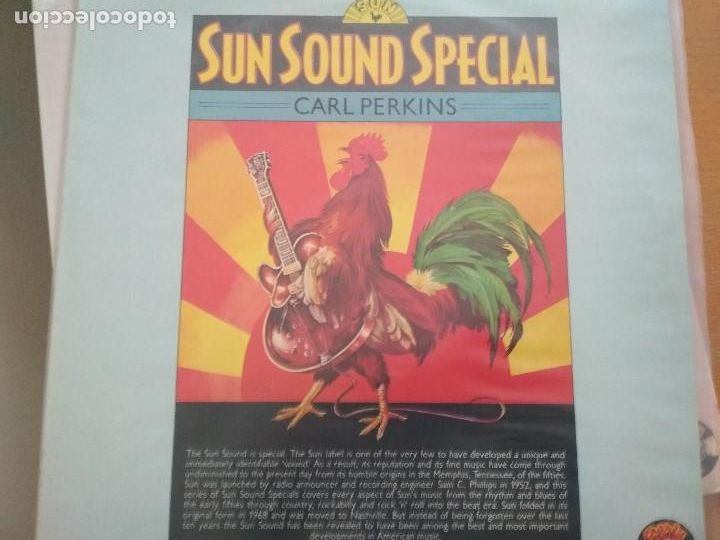 Discos de vinilo: CARL PERKINS SUN SOUND SPECIAL LP - Foto 1