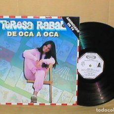 Discos de vinilo: TERESA RABAL LP INFANTIL DE OCA A OCA ORIGINAL 1981 CANCIONES INFANTILES ETIQUETA PROMOCIONAL. Lote 202810652