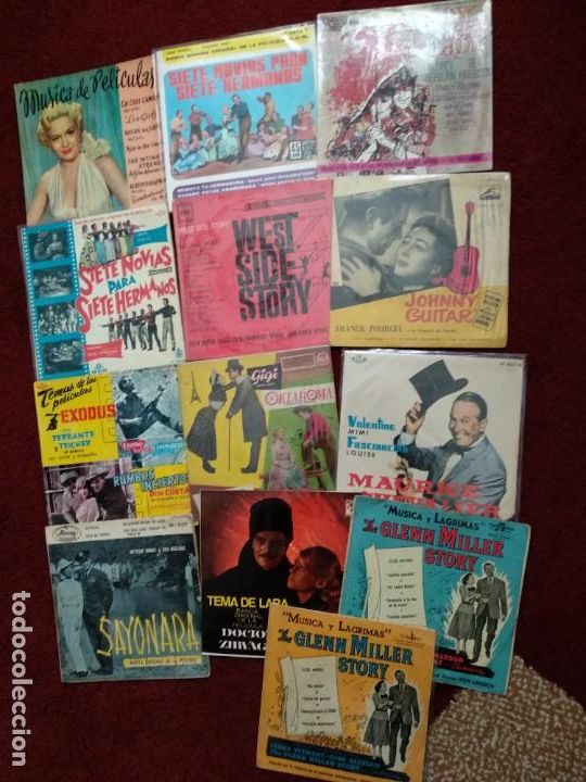 Discos de vinilo: Lote singles y eps Bandas Sonoras - Foto 2