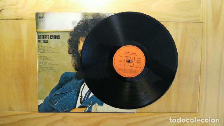 Discos de vinilo: Roberto Carlos - Actitudes - Foto 3