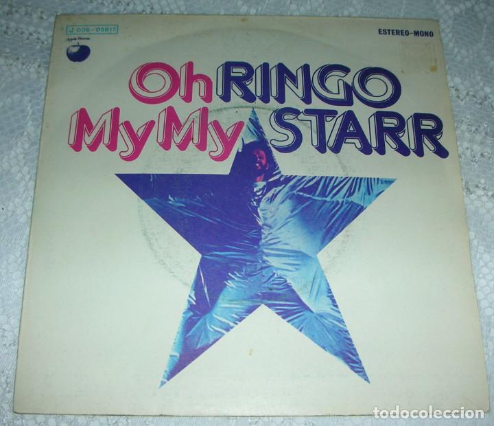 Discos de vinilo: Ringo Starr &ndash; Oh My My - SINGLE 1974 - Foto 1