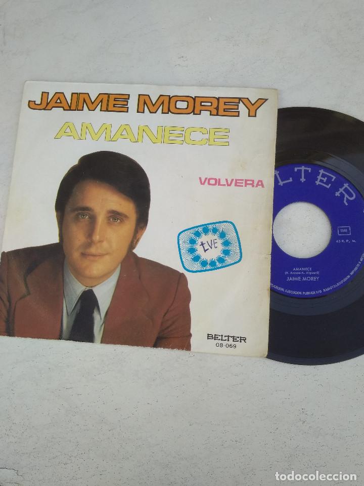 Discos de vinilo: JAIME MOREY / AMANECE / VOLVER&Aacute; - Foto 1