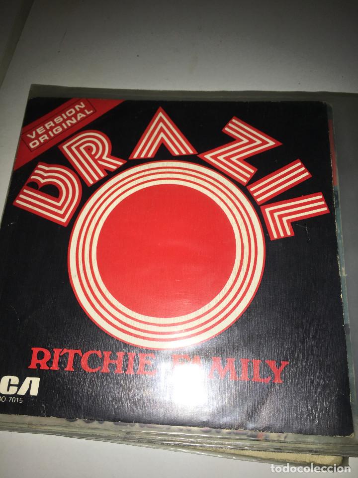 Discos de vinilo: RITCHIE FAMILY. BRAZIL - SINGLE - Foto 1