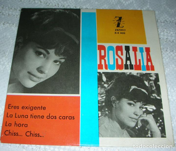 Discos de vinilo: Rosal&iacute;a &lrm;&ndash; Eres Exigente + 3 - EP 1963 - Foto 1