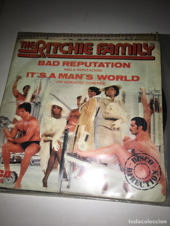 Discos de vinilo: the ritchie family - bad reputation / SINGLE - Foto 1