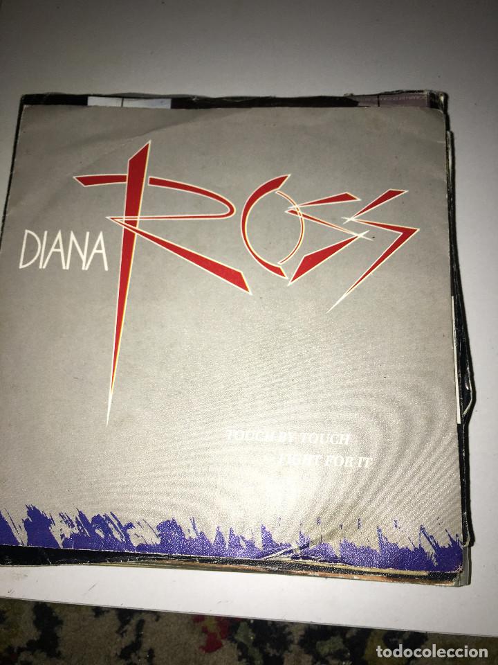 Discos de vinilo: Diana Ross.- Touch by Touch SINGLE - Foto 1