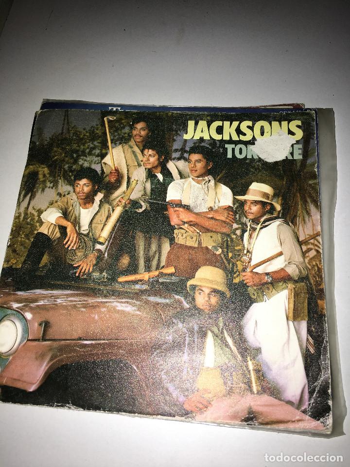 Discos de vinilo: JACKSONS - TORTURE SINGLE - Foto 1