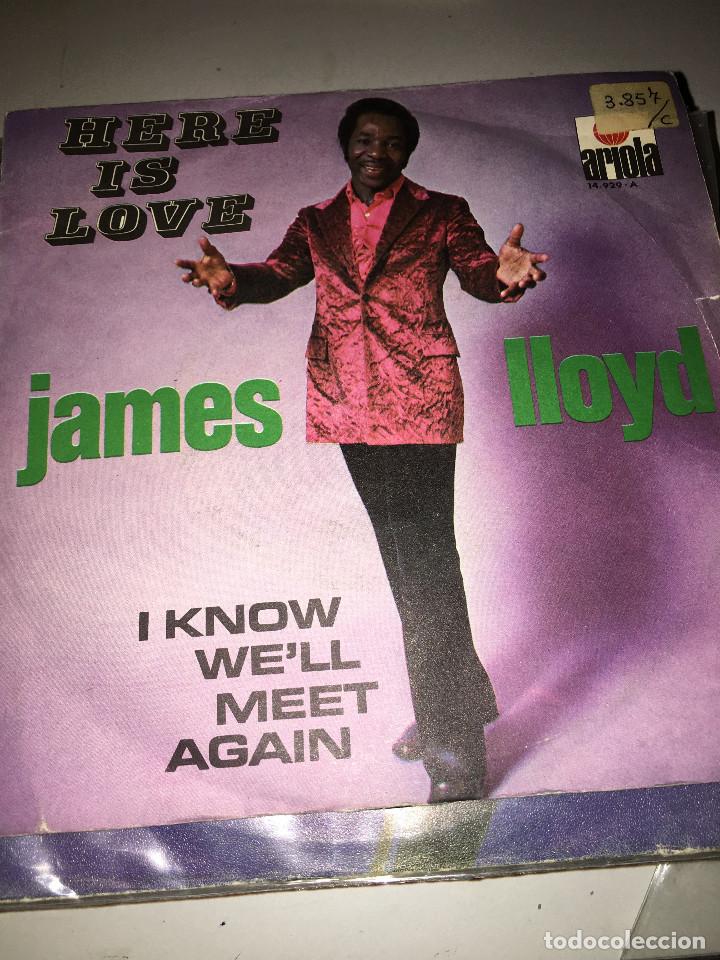 Discos de vinilo: James Lloyd - Here Is Love - Single - Foto 1