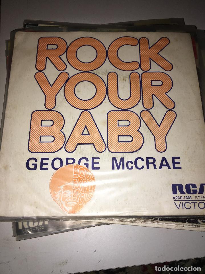 Discos de vinilo: ROCK YOUR BABY - GEORGE MCCRAE - Foto 1