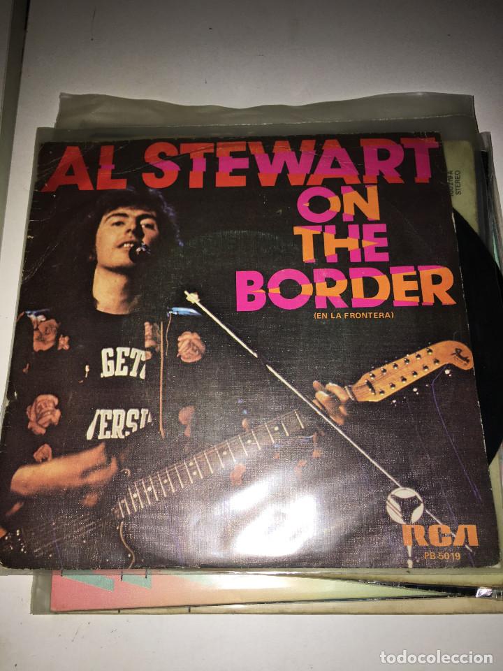 Discos de vinilo: AL STEWART / ON THE BORDER-SINGLE - Foto 1