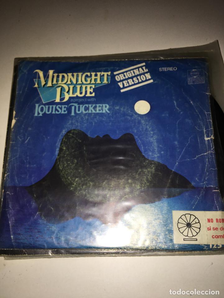 Discos de vinilo: : LOUISE TUCKER -SINGLE MIDNIGHT BLUE - Foto 1