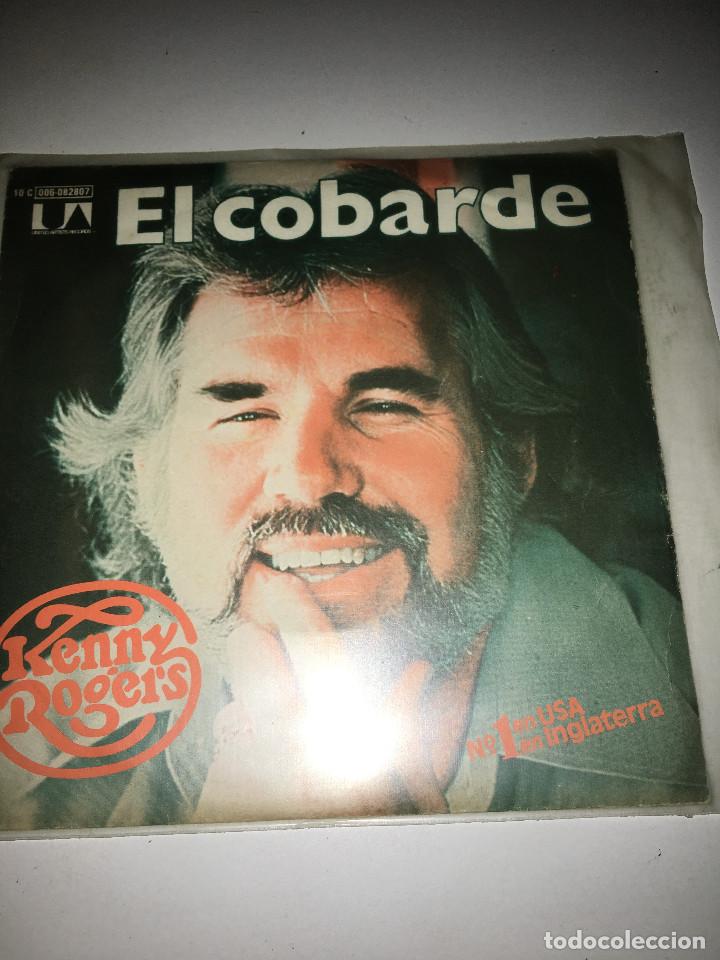 Discos de vinilo: KENNY ROGERS / EL COBARDE - Foto 1