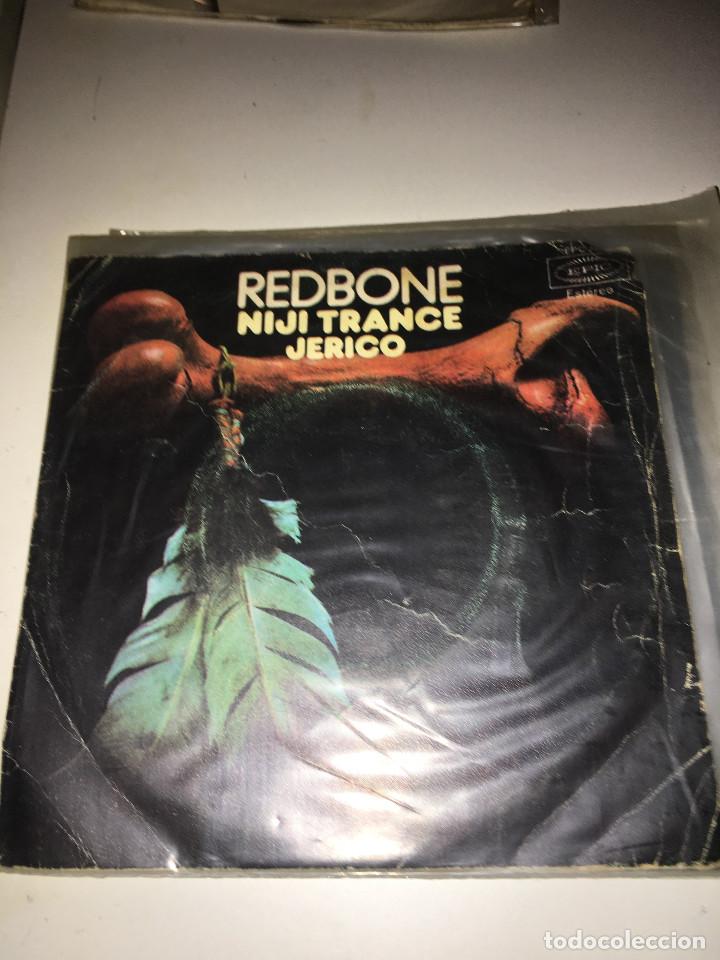 Discos de vinilo: REDBONE - NIJI TRANCE / JERICO SINGLE - Foto 1