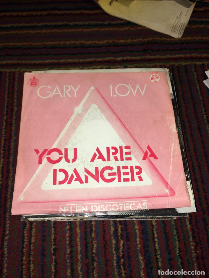Discos de vinilo: GARY LOW. YOU ARE A DANGER. SINGLE - Foto 1