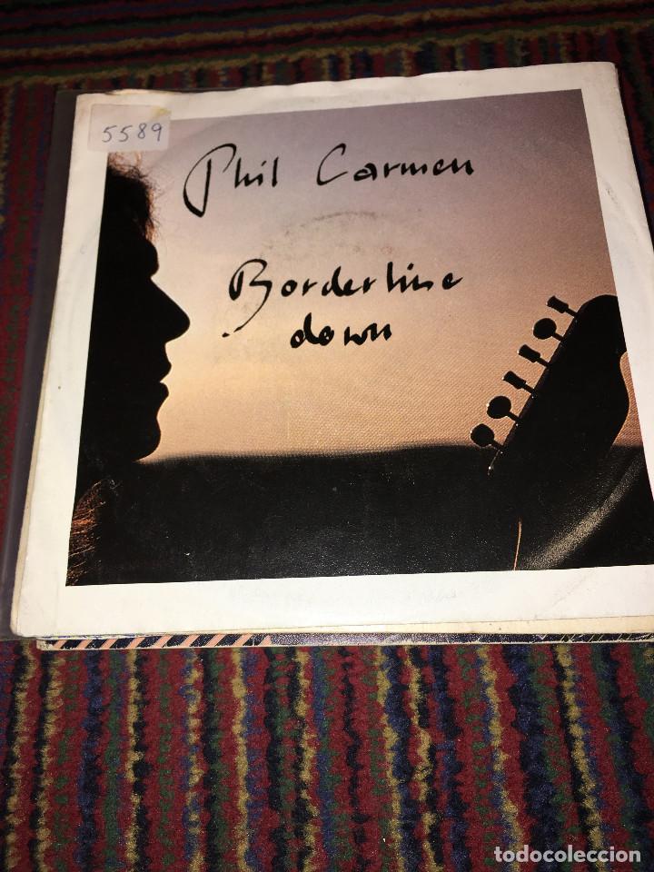 Discos de vinilo: PHIL CARMEN - BORDERLINE DOWN - Foto 1