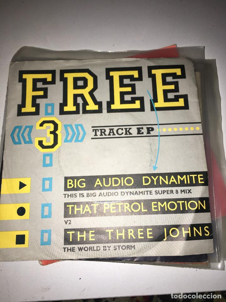 Discos de vinilo: Big Audio Dynamite Free SINGLE - Foto 1