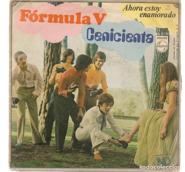 Discos de vinilo: SINGLES/. FORMULA V. CENICIENTA. (P/B72)C/1 - Foto 2