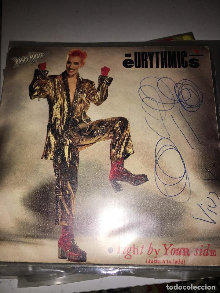 Discos de vinilo: Eurythmics - Right by your side - Foto 1