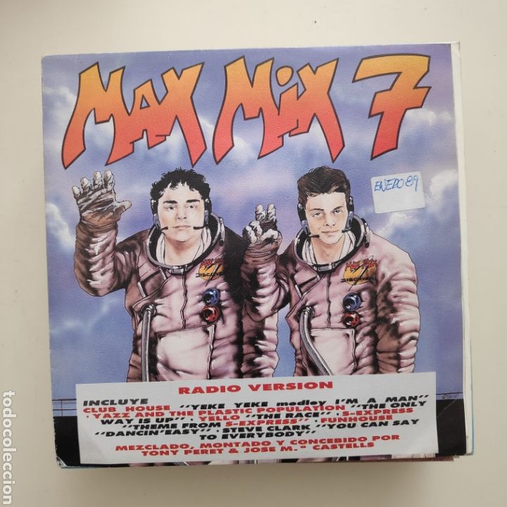 Discos de vinilo: NT MAX MIX 7 1988 SPAIN SINGLE VINILO - Foto 1