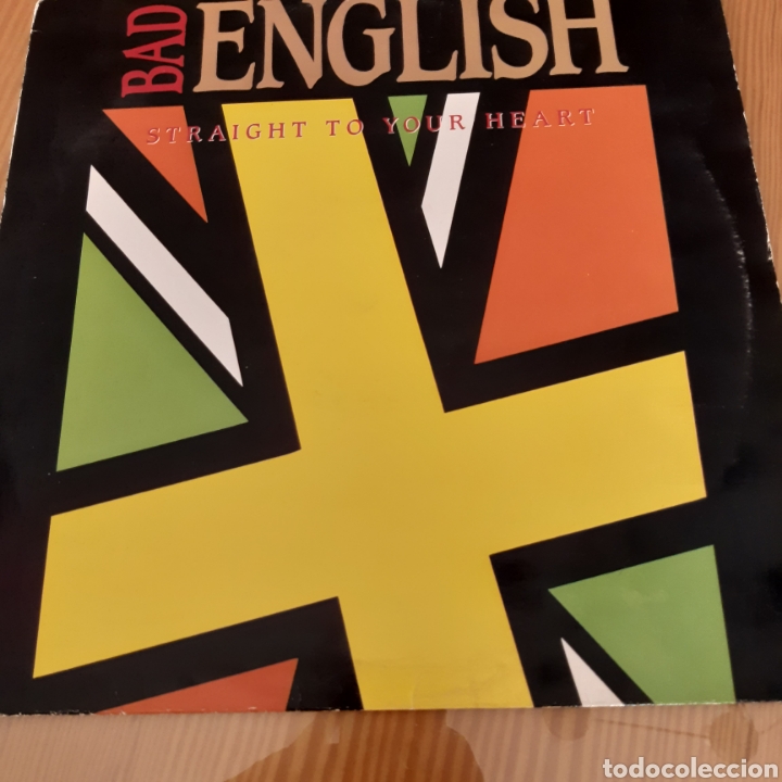 Discos de vinilo: Disco vinilo maxi BAD ENGLISH - Foto 1