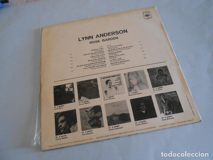 Discos de vinilo: LYNN ANDERSON - ROSE GARDEN - 1971 - Foto 2
