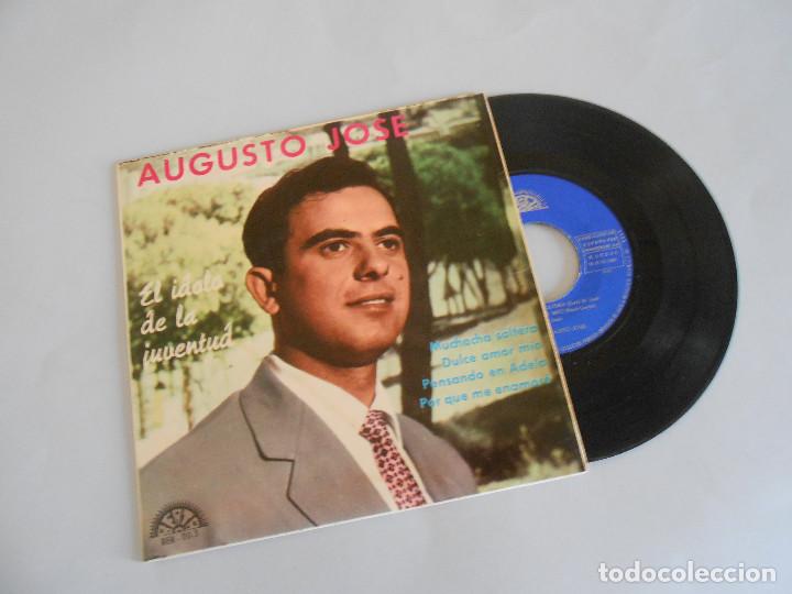 Discos de vinilo: AUGUSTO JOS&Eacute; - MUCHACHA SOLTERA + 3 - 1965 - Foto 1