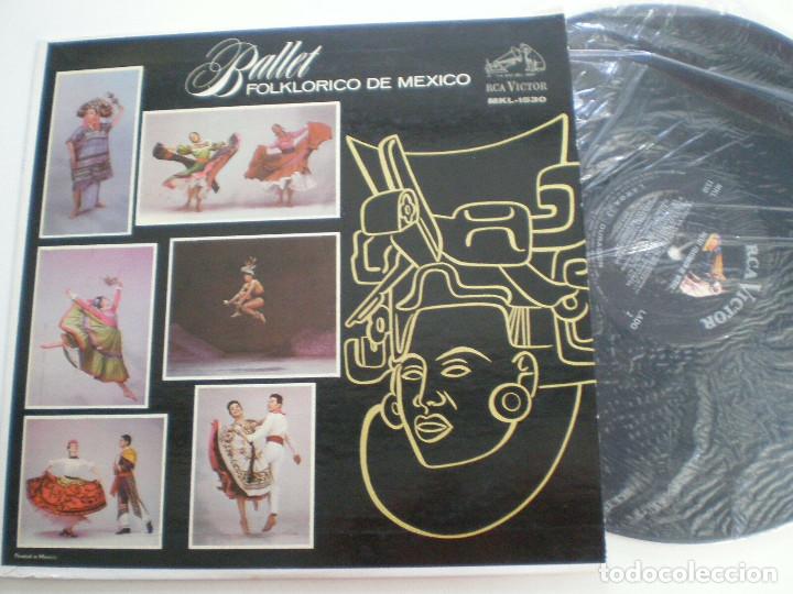 Disques de vinyle: BALLET FOLKLORICO DE MEXICO - LP MEJICANO RCA PROMOCIONAL 1963 // FOLK MESTIZO INDIGENA LATINO