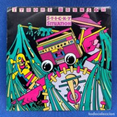 Discos de vinilo: SINGLE - TYRONE BRUNSON - STICKY SITUATION - AÑO 1982 - ESPAÑA. Lote 202943558
