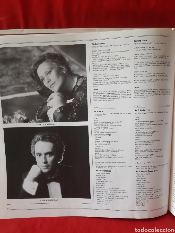 Discos de vinilo: WEST SIDE STORI , LEONARD BERNSTEIN , DOBLE LP - Foto 6